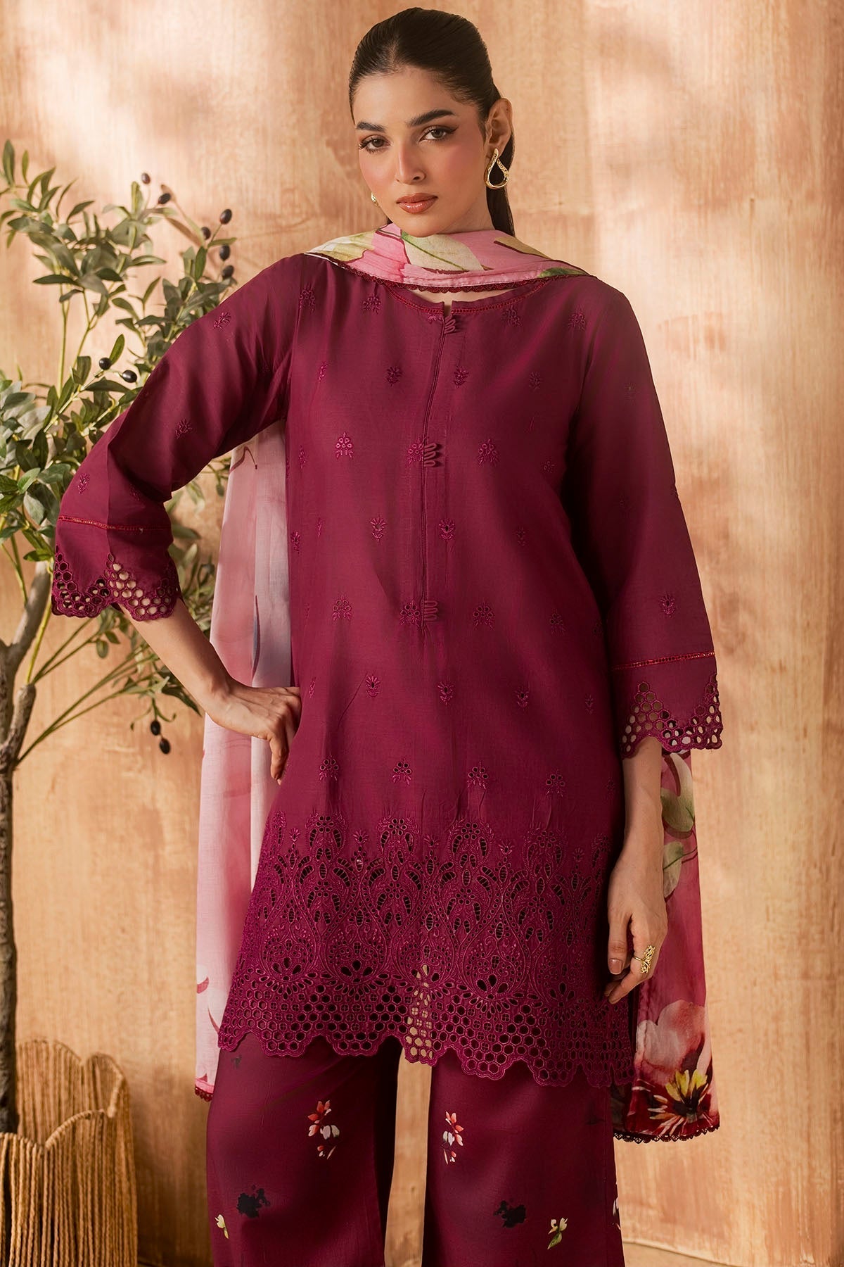 6143-PETALO EMBROIDERED LAWN UNSTITCHED