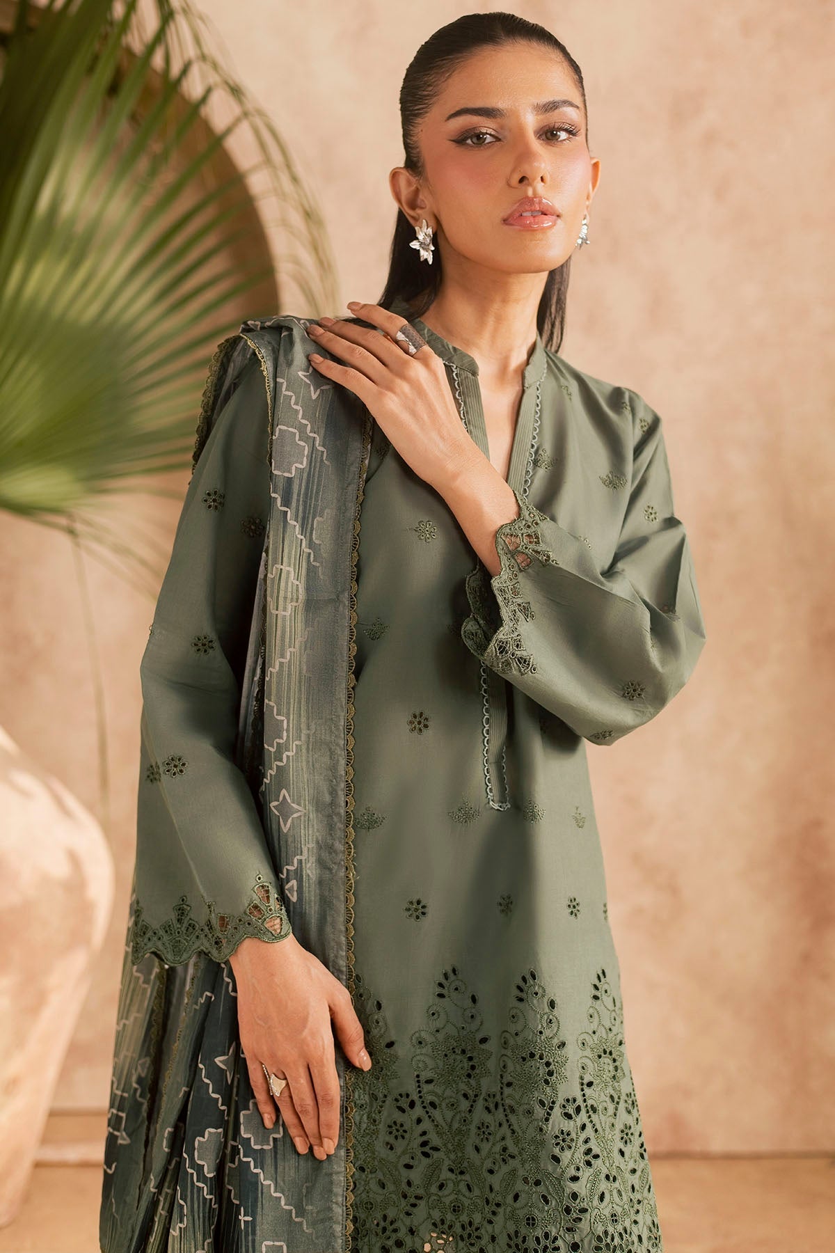 6145-KUNAL EMBROIDERED LAWN UNSTITCHED