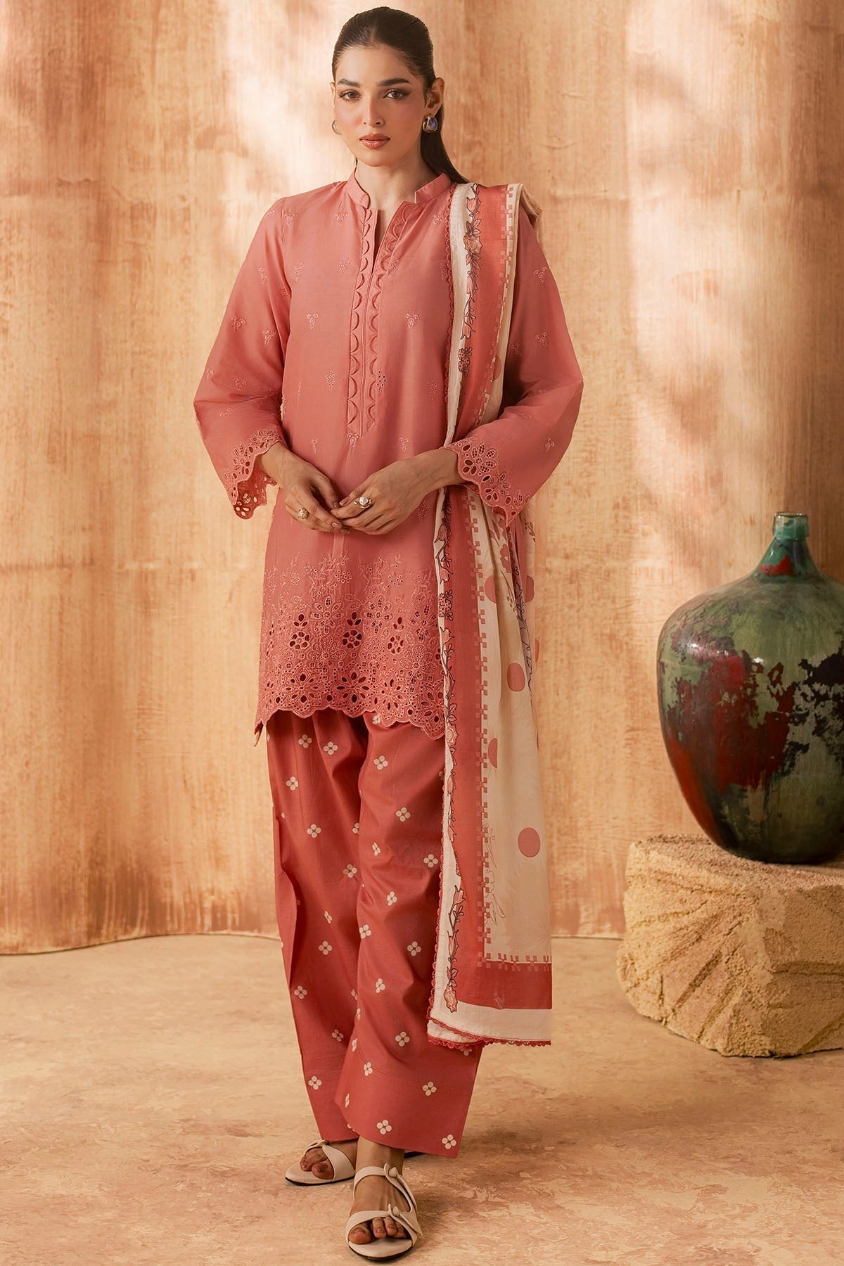 6146-PESCA EMBROIDERED LAWN UNSTITCHED
