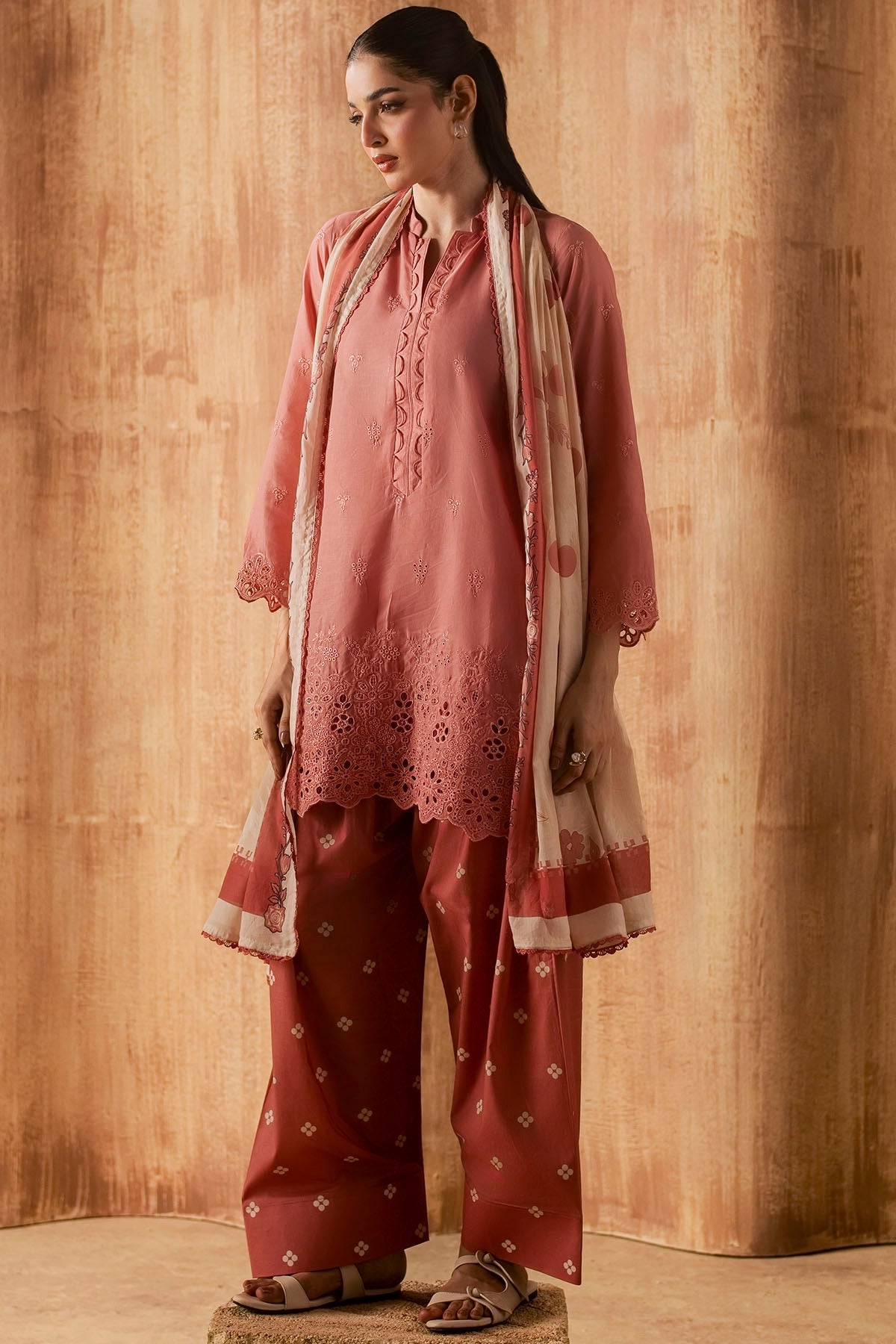 6146-PESCA EMBROIDERED LAWN UNSTITCHED