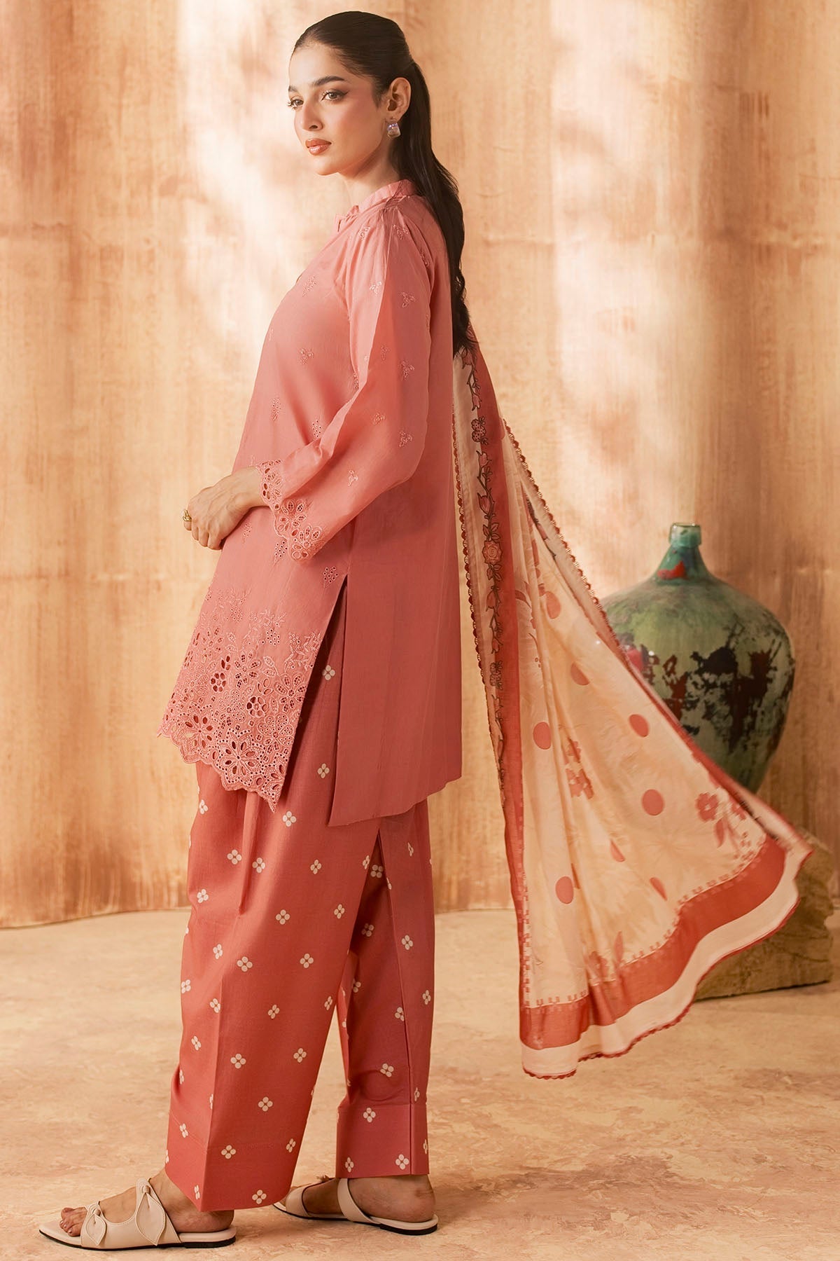6146-PESCA EMBROIDERED LAWN UNSTITCHED
