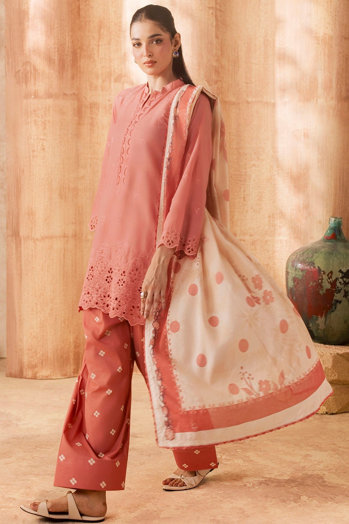 6146-PESCA EMBROIDERED LAWN UNSTITCHED
