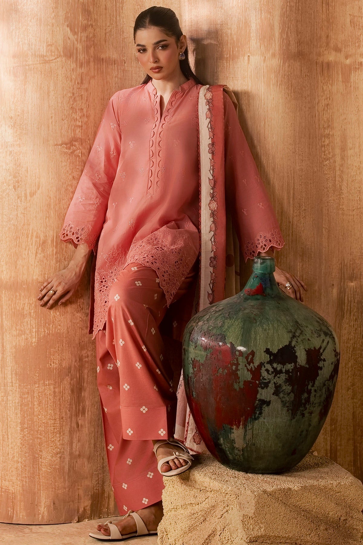 6146-PESCA EMBROIDERED LAWN UNSTITCHED