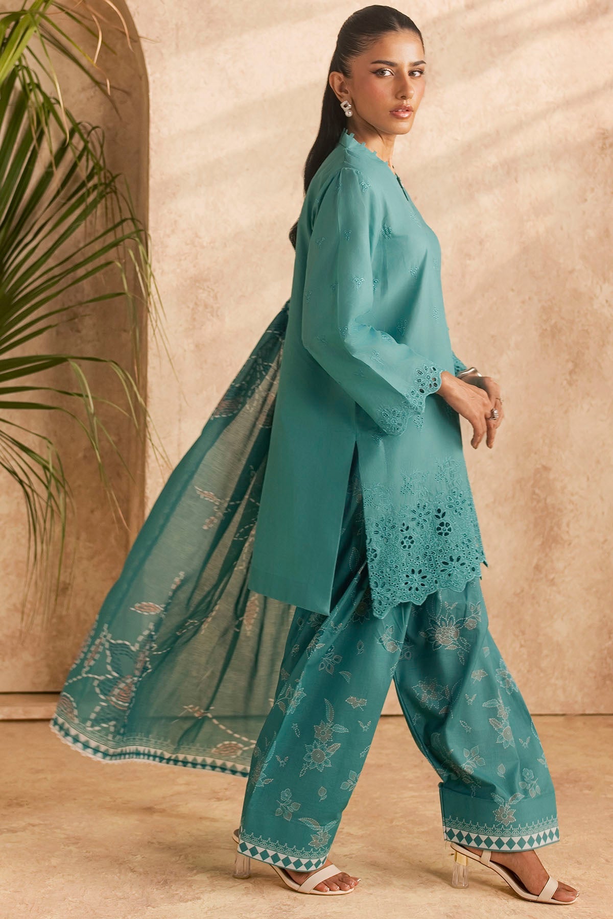 6147-BASIL EMBROIDERED LAWN UNSTITCHED