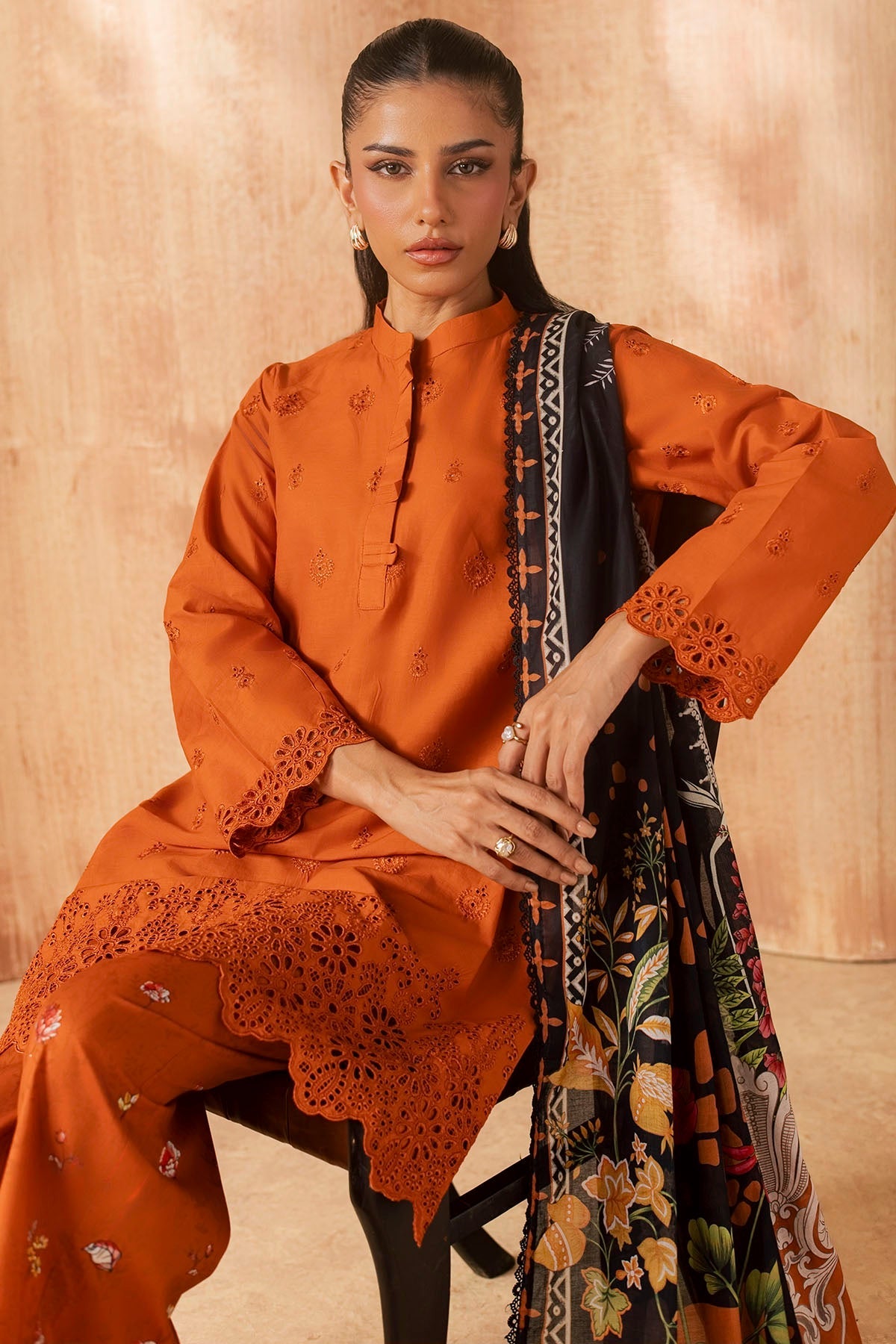 6148-MULBURRY EMBROIDERED LAWN UNSTITCHED