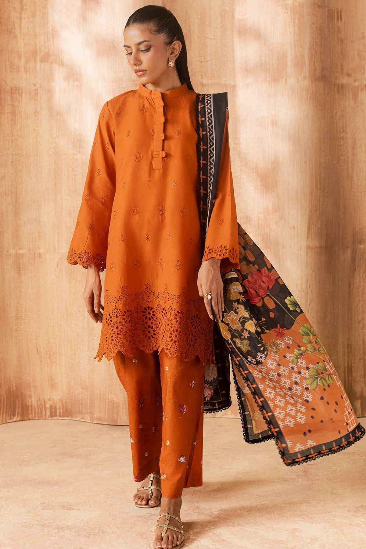 6148-MULBURRY EMBROIDERED LAWN UNSTITCHED