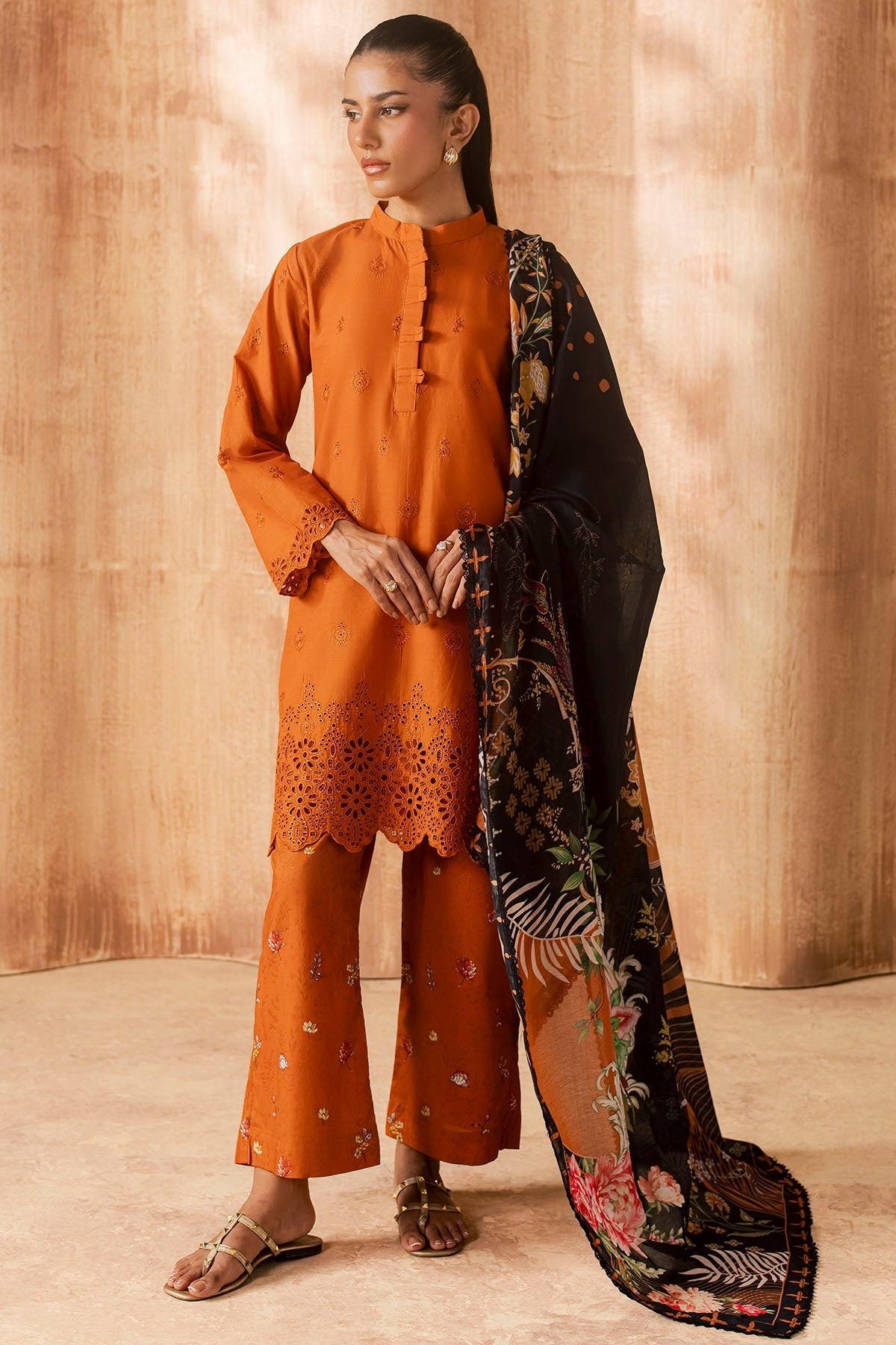 6148-MULBURRY EMBROIDERED LAWN UNSTITCHED