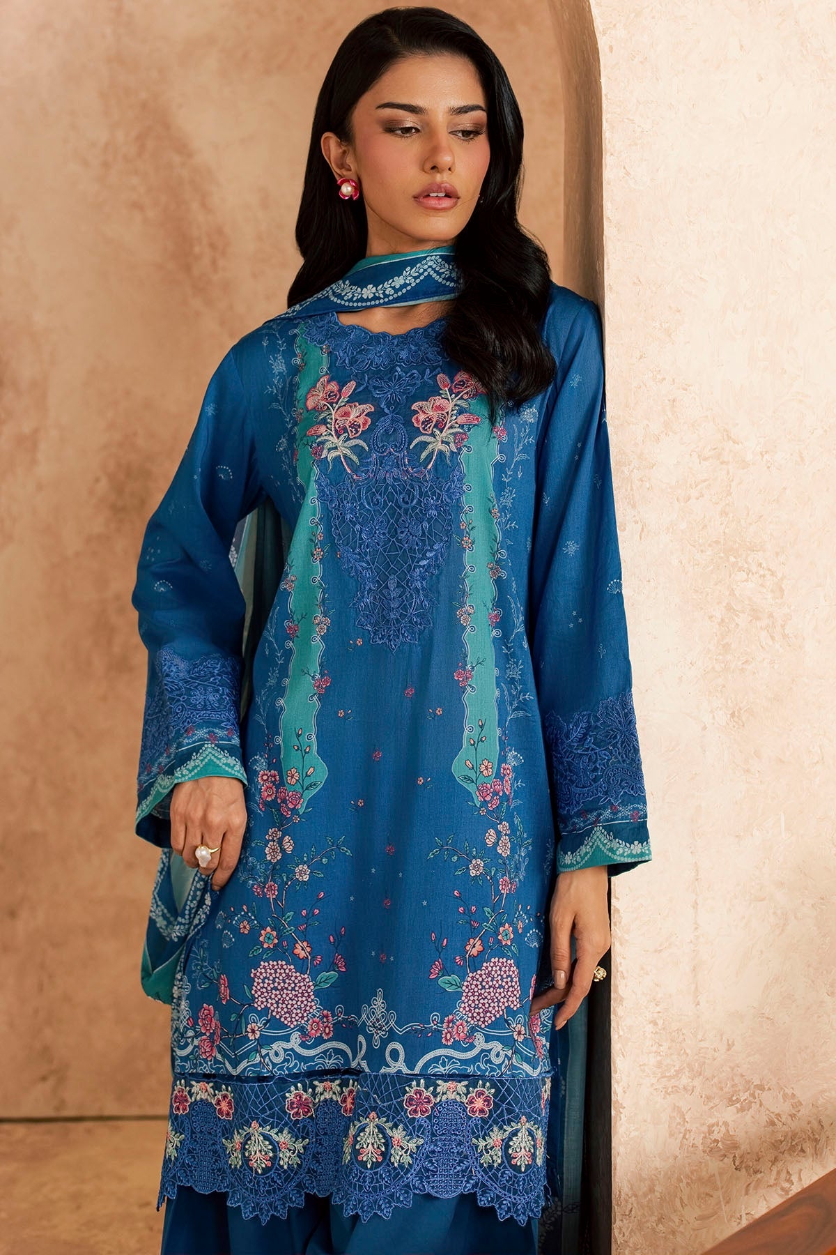 6156-ELIA EMBROIDERED LAWN UNSTITCHED