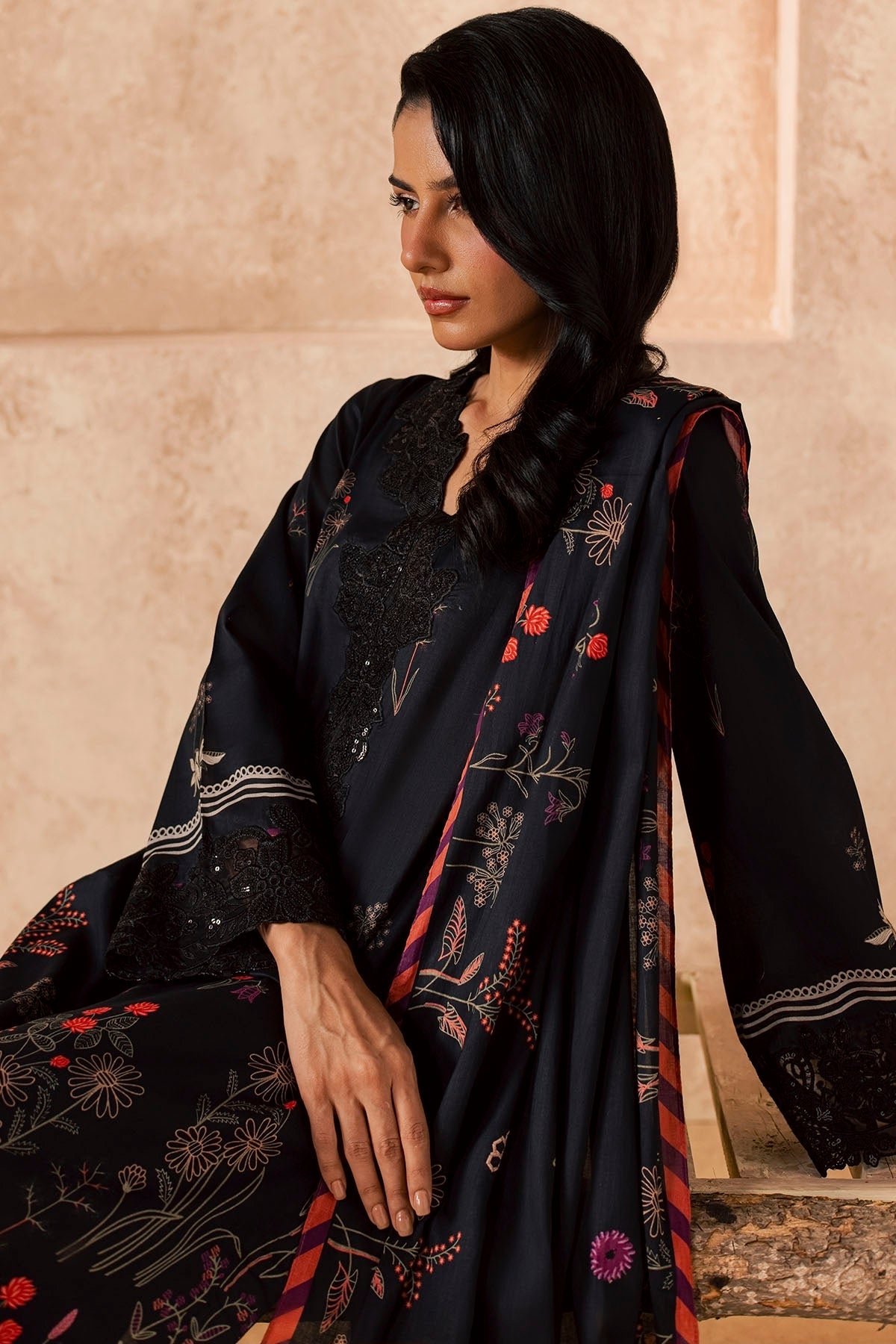 6158-LIORA EMBROIDERED LAWN UNSTITCHED