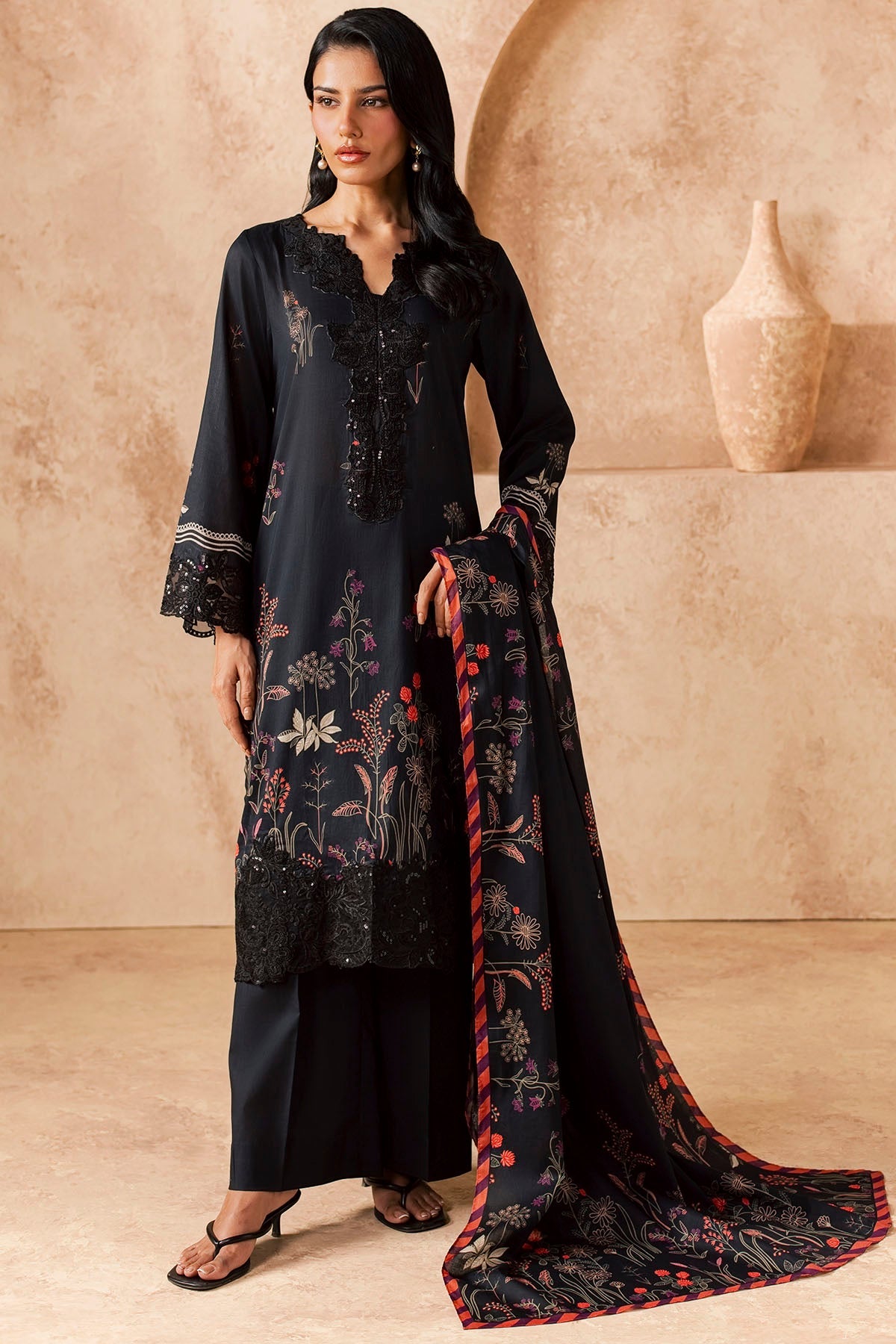 6158-LIORA EMBROIDERED LAWN UNSTITCHED