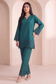 6164-HAYA EMBROIDERED LAWN STITCHED