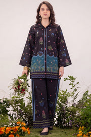 6207-TIYA DIGITAL PRINTED CAMBRIC STITCHED