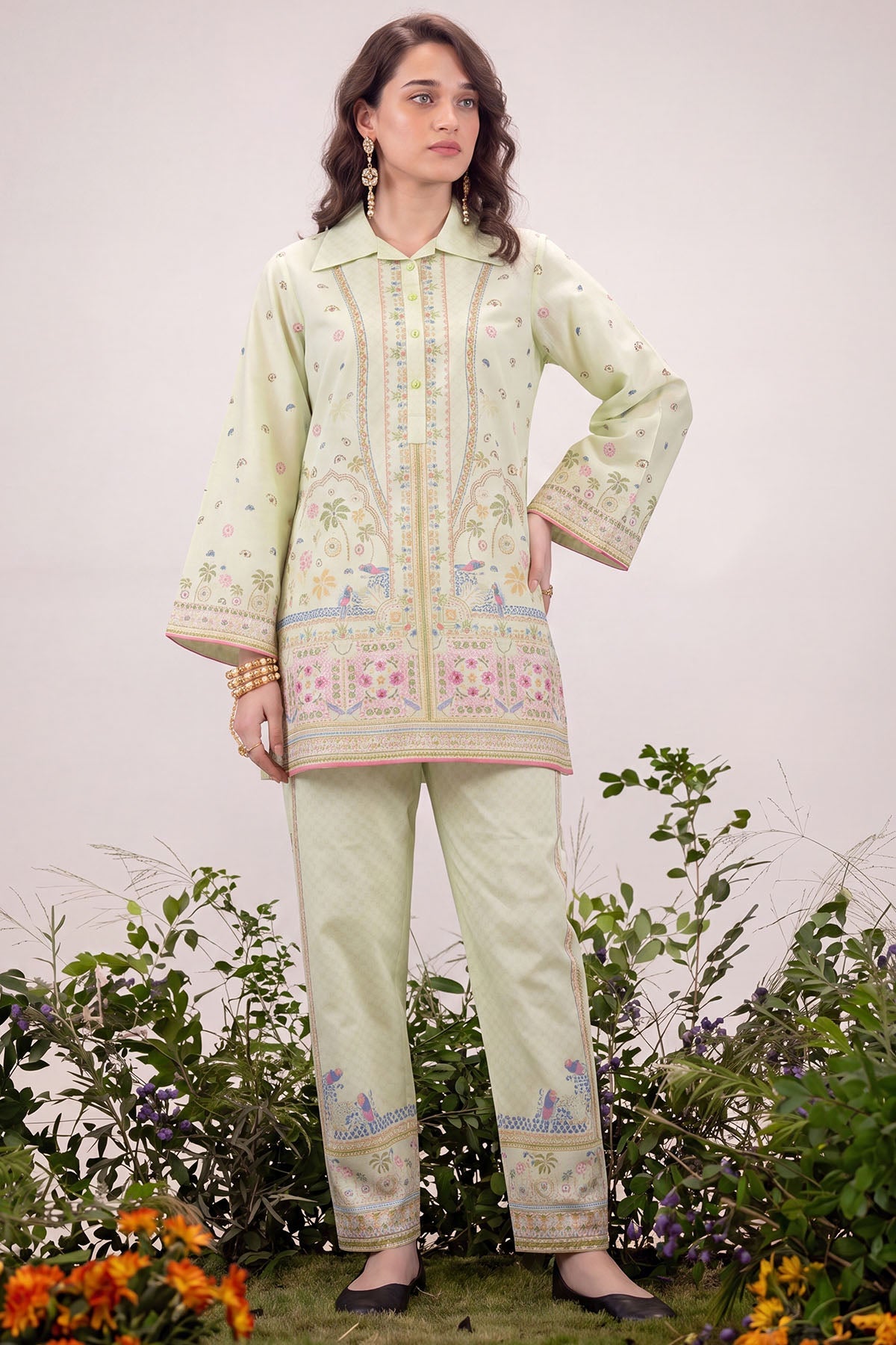 6210-ADVINA DIGITAL PRINTED CAMBRIC STITCHED