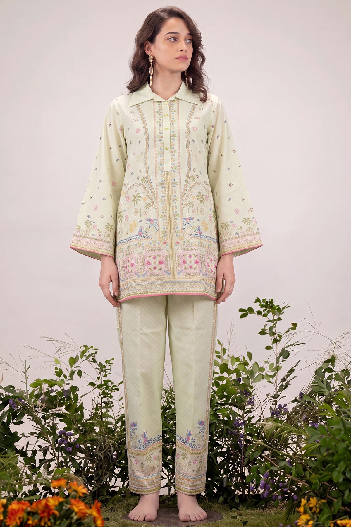 6210-ADVINA DIGITAL PRINTED CAMBRIC STITCHED