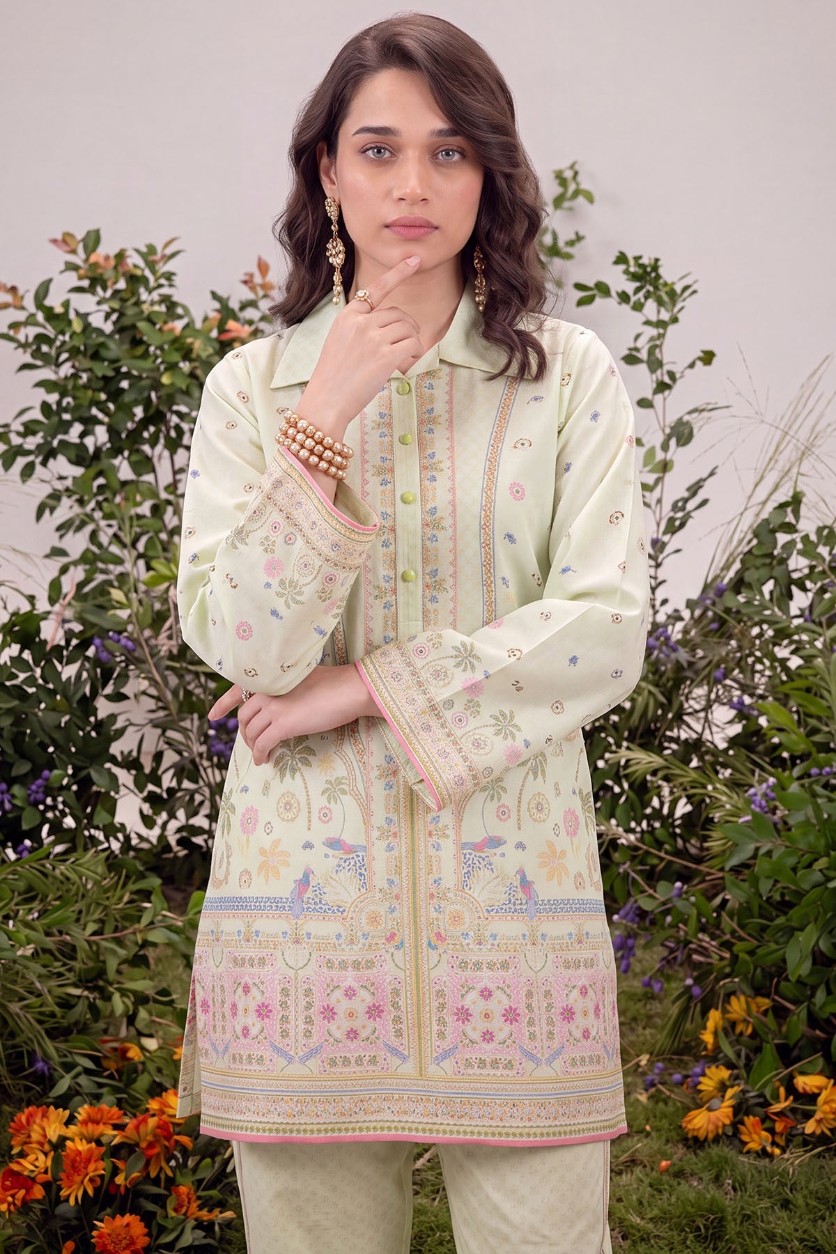 6210-ADVINA DIGITAL PRINTED CAMBRIC STITCHED