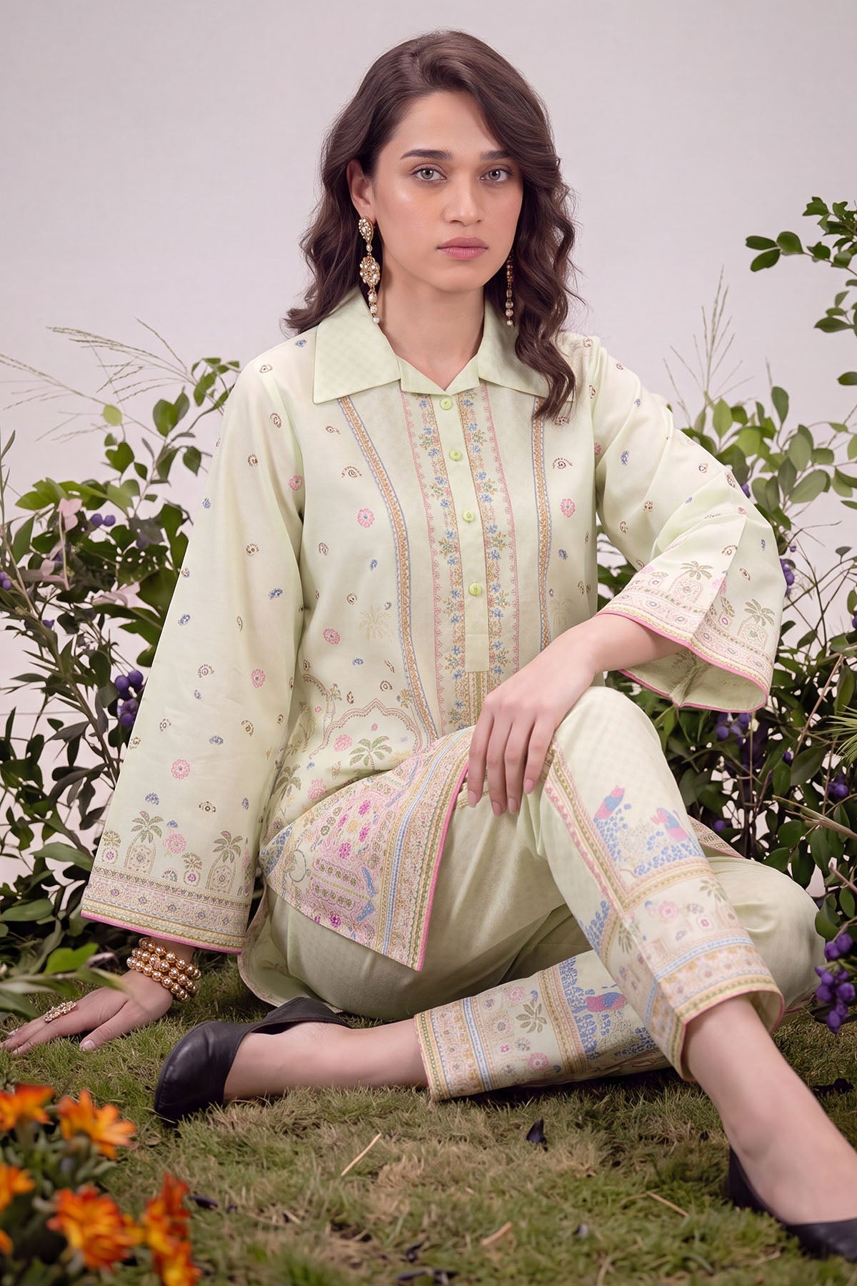 6210-ADVINA DIGITAL PRINTED CAMBRIC STITCHED