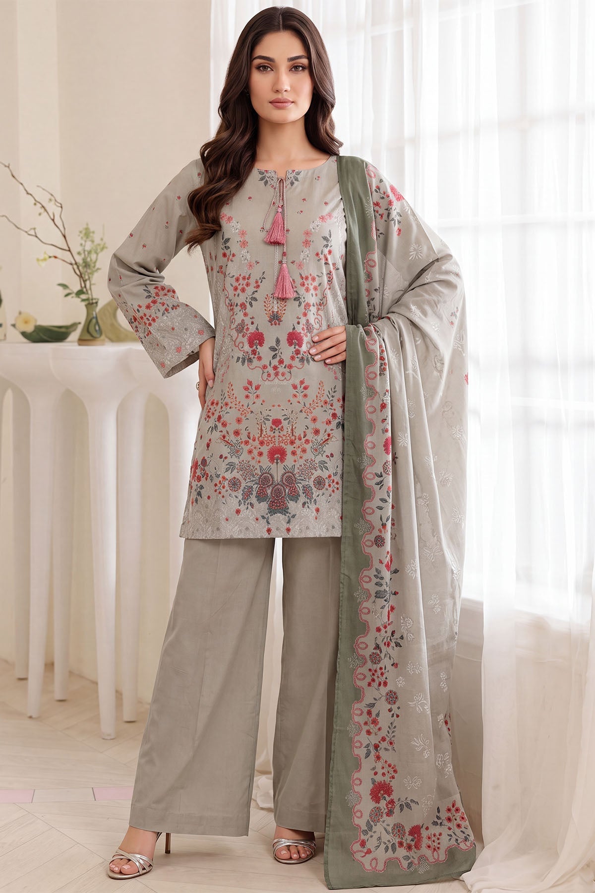 6213-LEENA DIGITAL PRINTED LAWN UNSTITCHED