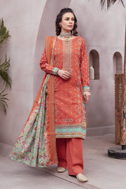 3516-ZACH DIGITAL PRINTED KHADDAR UNSTITCHED