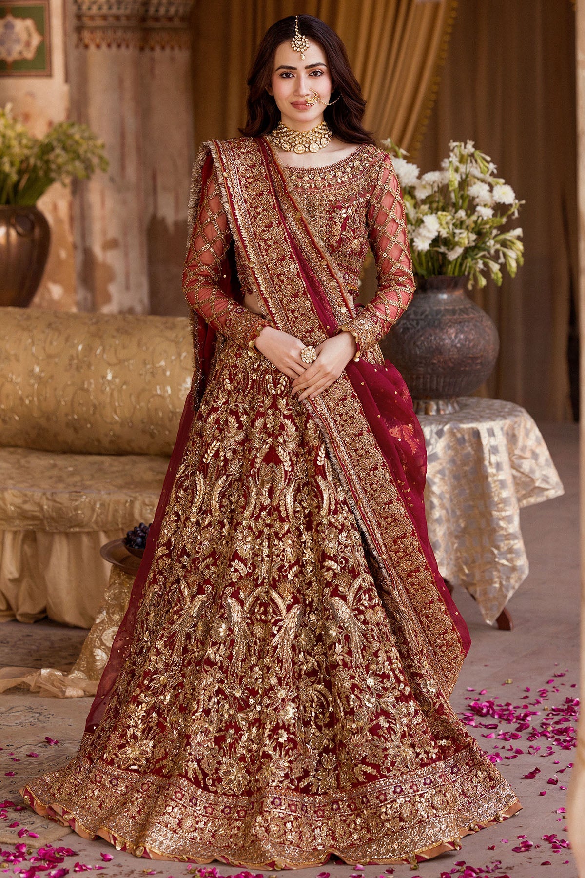 0004-RIWAAYAT HAND EMBELLISHED SILK NET STITCHED