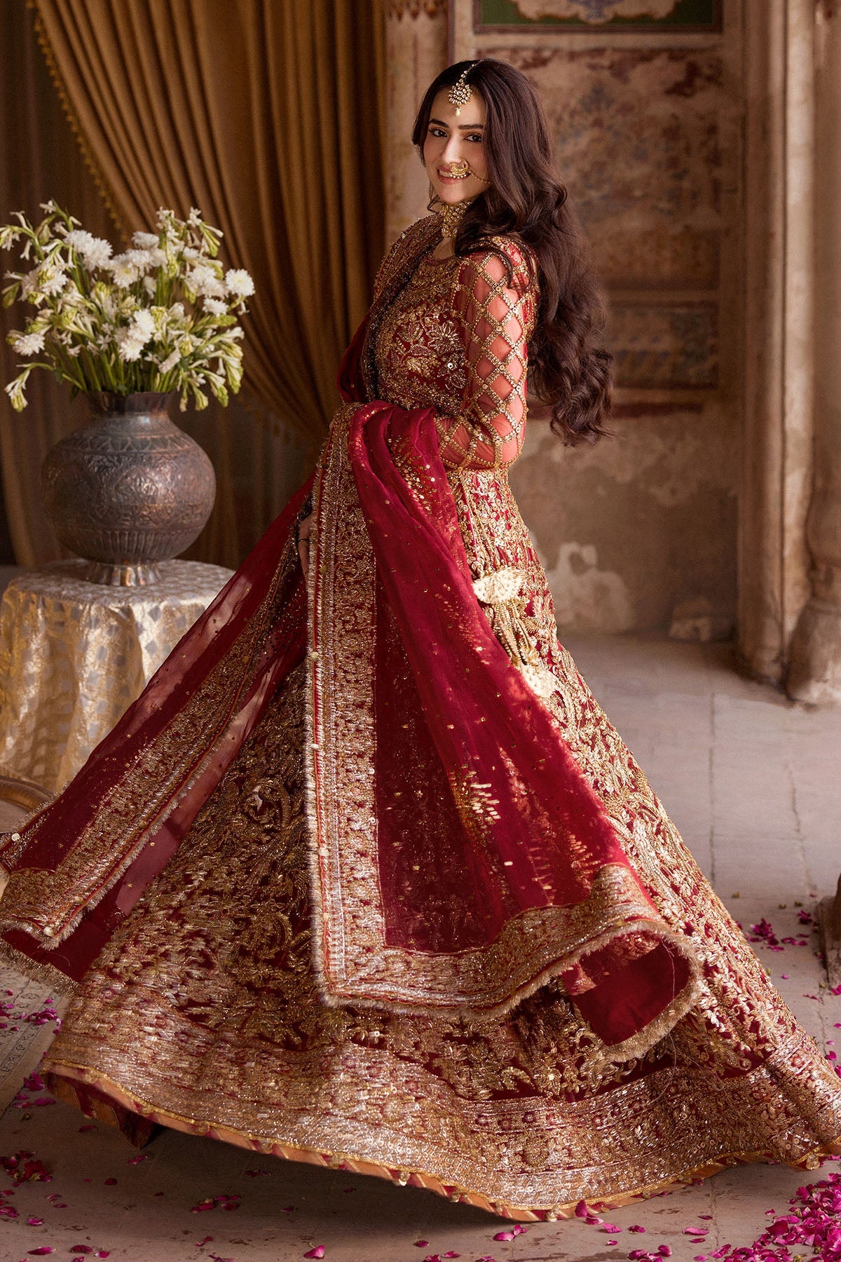 0004-RIWAAYAT HAND EMBELLISHED SILK NET STITCHED