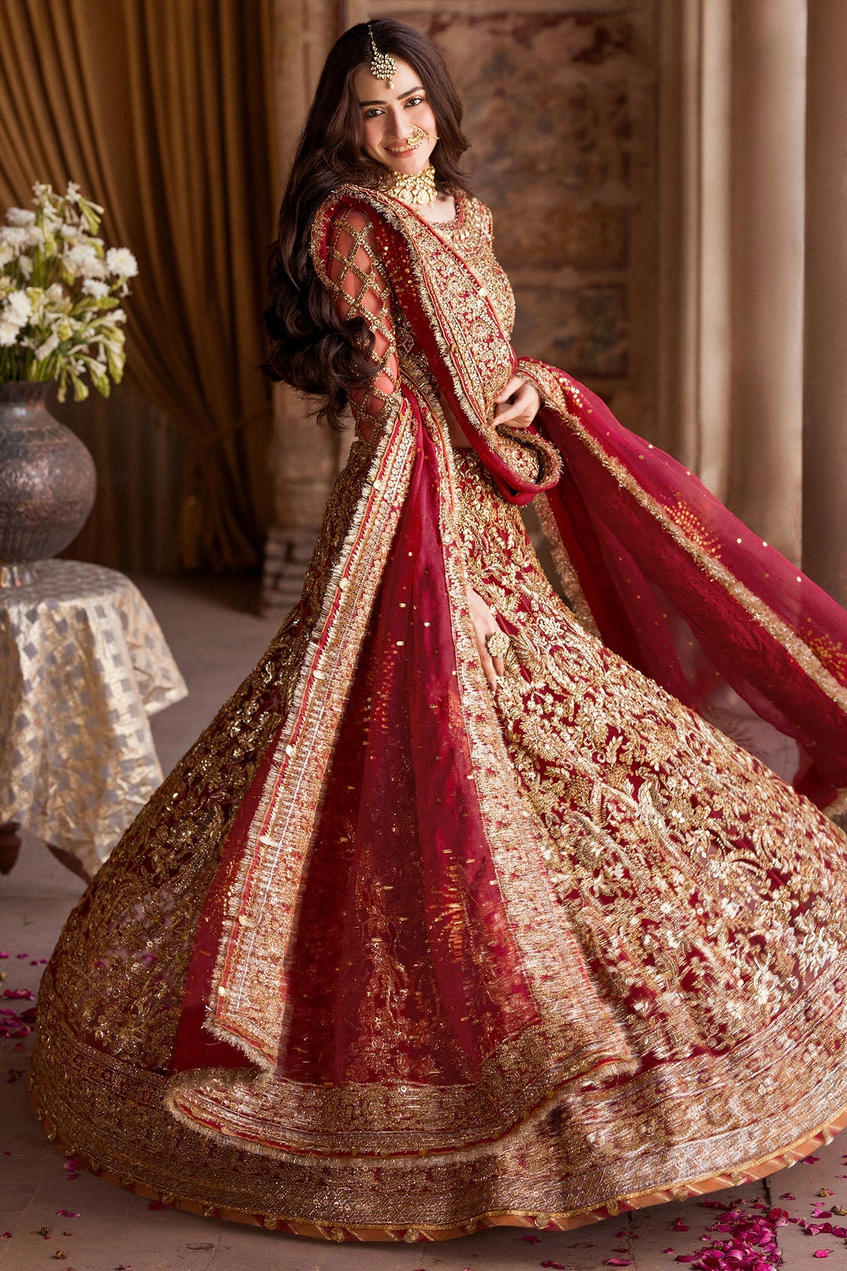 0004-RIWAAYAT HAND EMBELLISHED SILK NET STITCHED