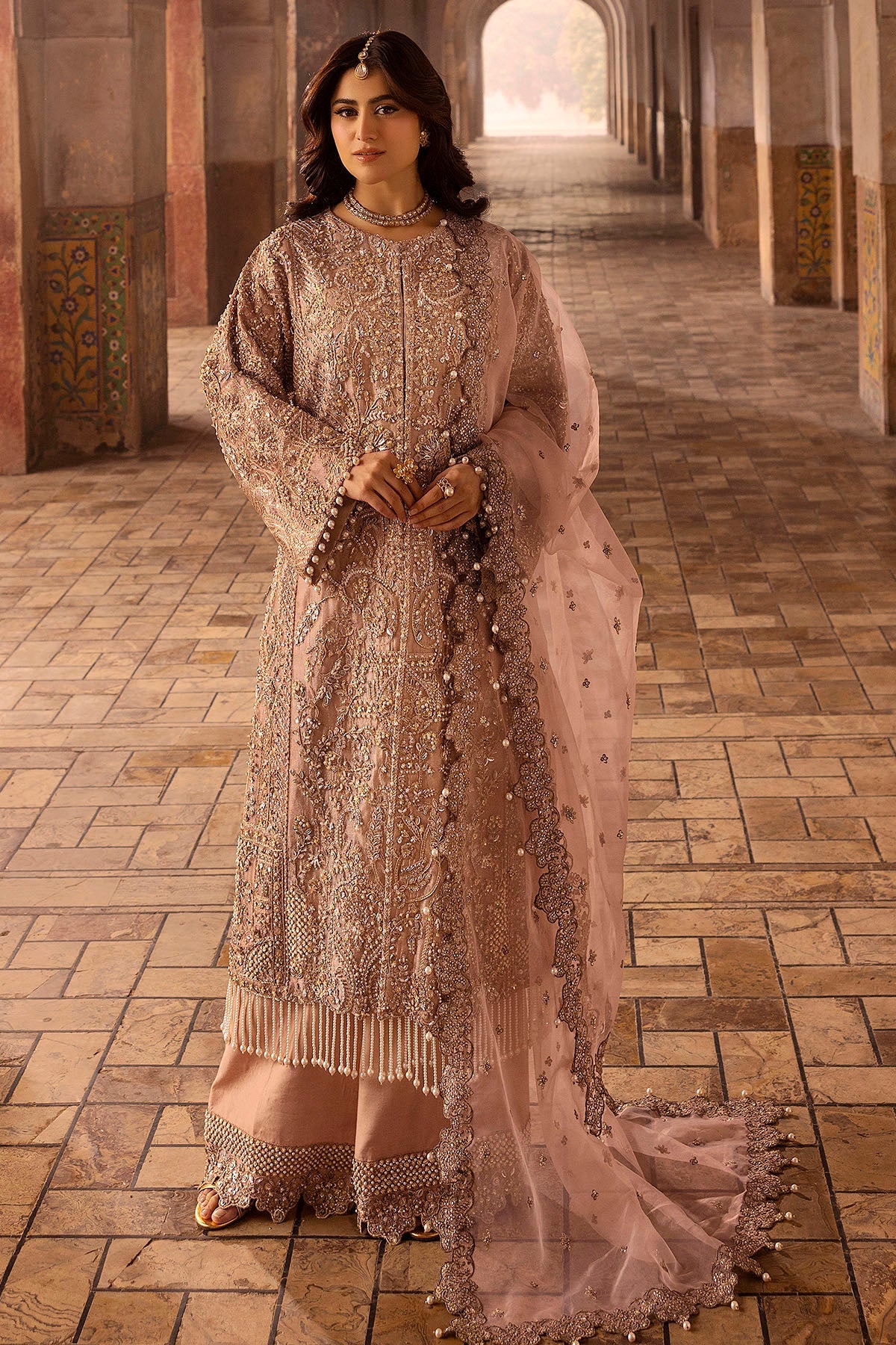 0012-MAYASA EMBROIDERED MESSORI STITCHED