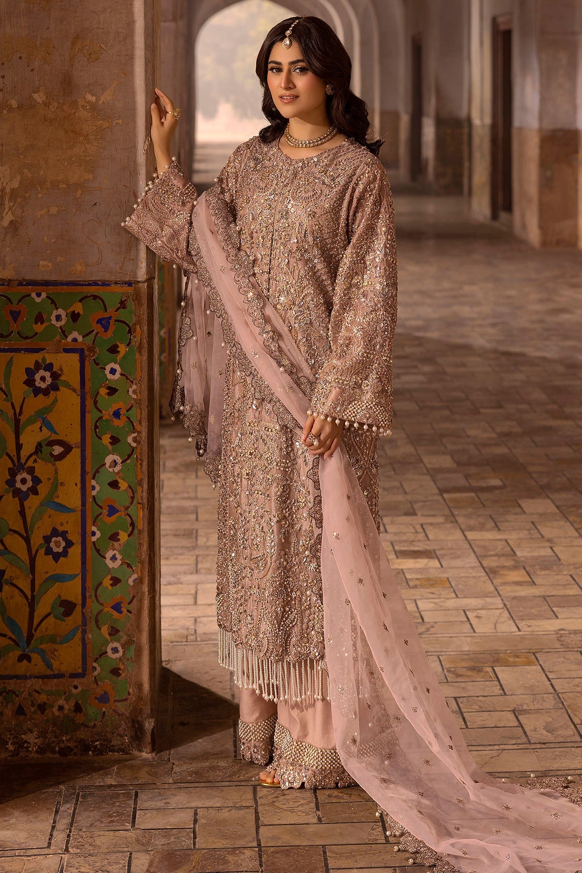 0012-MAYASA EMBROIDERED MESSORI STITCHED