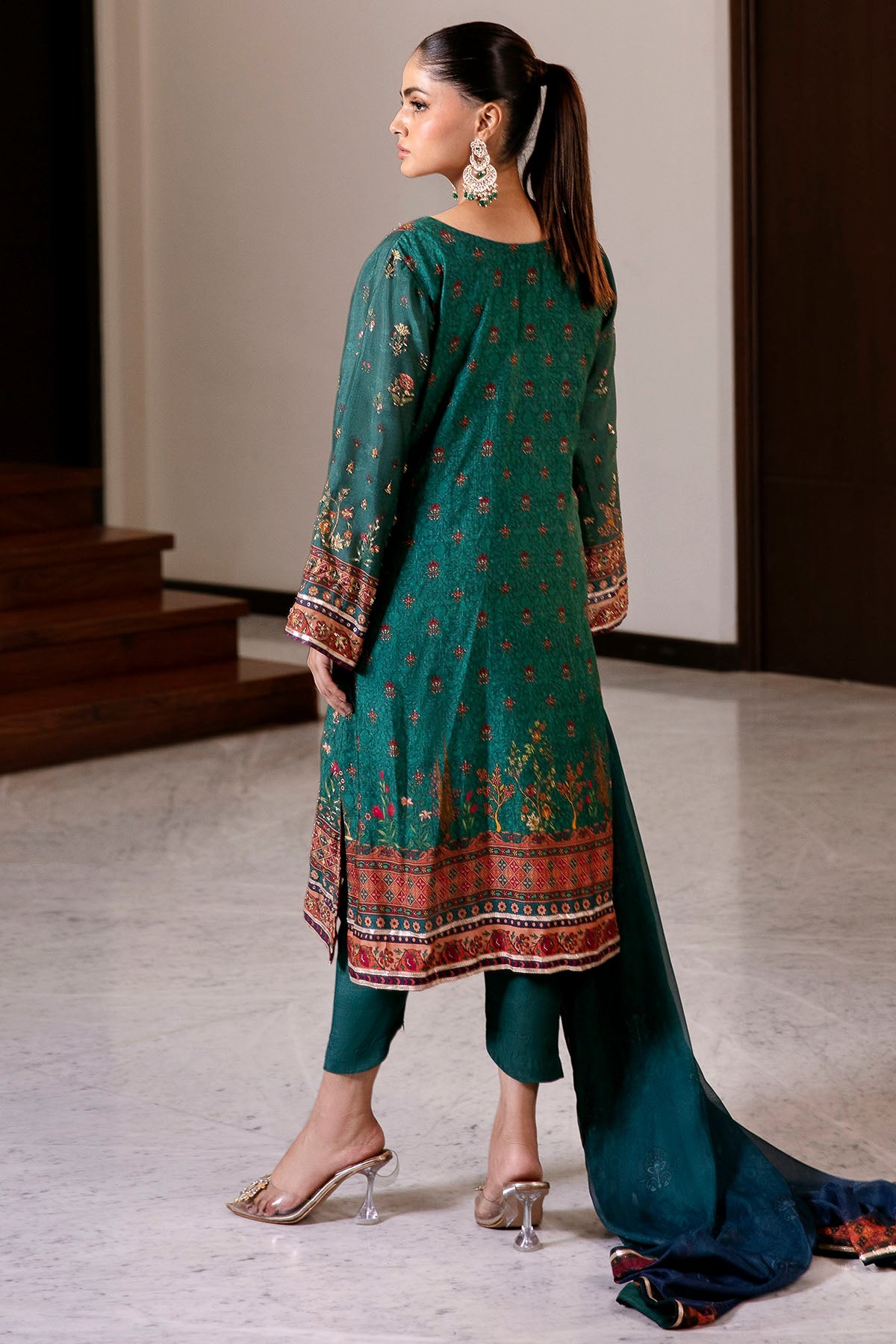 0021-ETERNAL-AURA DIGITAL PRINTED COTTON SILK STITCHED