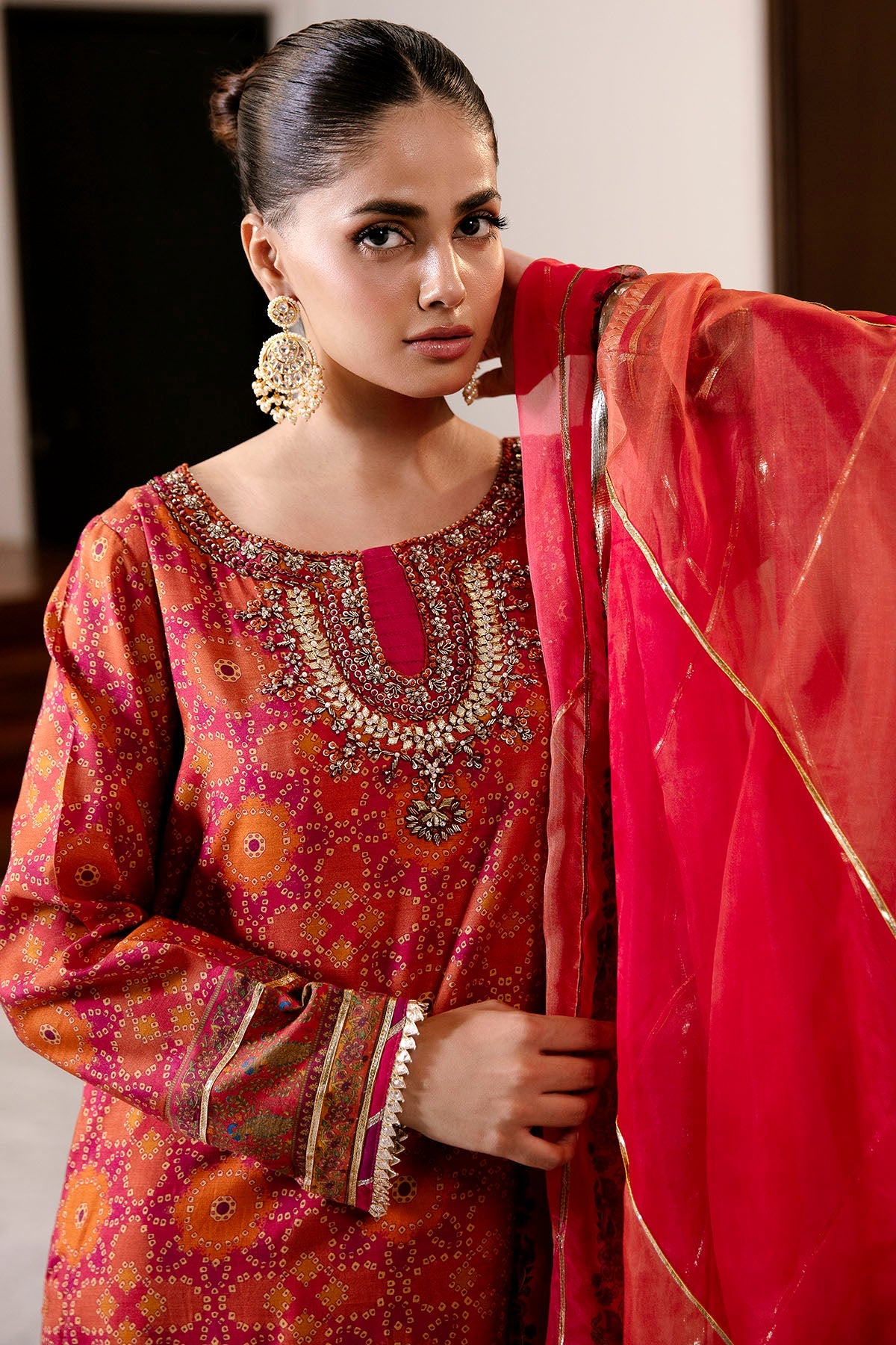 0029-ETERNITY DIGITAL PRINTED COTTON SILK STITCHED