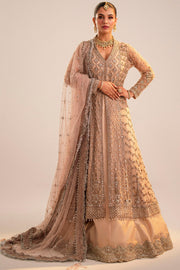 0032-NOOR-JAHAN EMBROIDERED SILK NET STITCHED