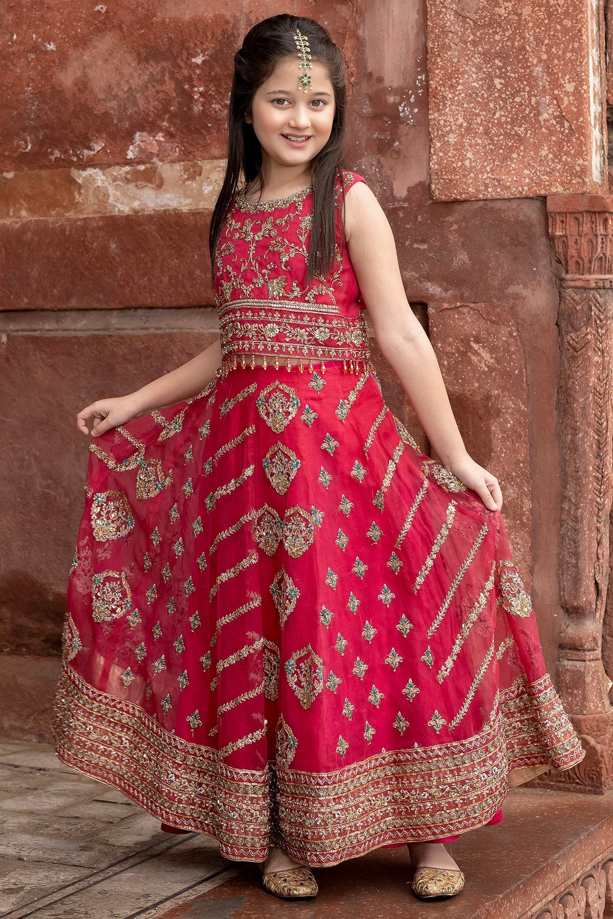 0039-EIMA EMBROIDERED ORGANZA STITCHED