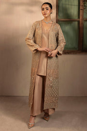 0076-ARISHA EMBROIDERED ORGANZA STITCHED