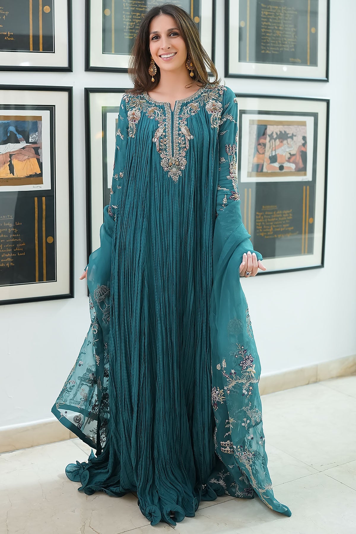 0079-MAHNOOR HAND EMBELLISHED SILK STITCHED