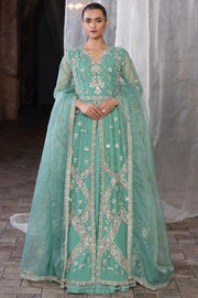 0082-MEADOW EMBROIDERED SILK NET STITCHED