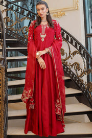 0085-AMANI HAND EMBELLISHED KOREAN SILK STITCHED