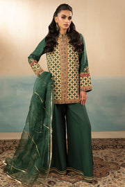 0086-NURE HAND EMBELLISHED SILK STITCHED