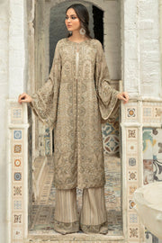 0107-MYSTIC HAND EMBELLISHED CHIFFON STITCHED