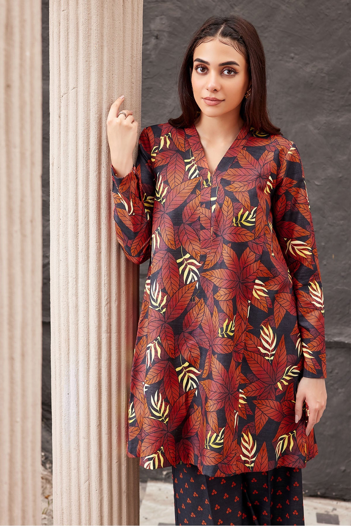 4477-ZEHMEENY DIGITAL PRINTED KHADDAR UNSTITCHED
