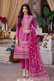 4042-AMAANI EMBROIDERED LAWN STITCHED