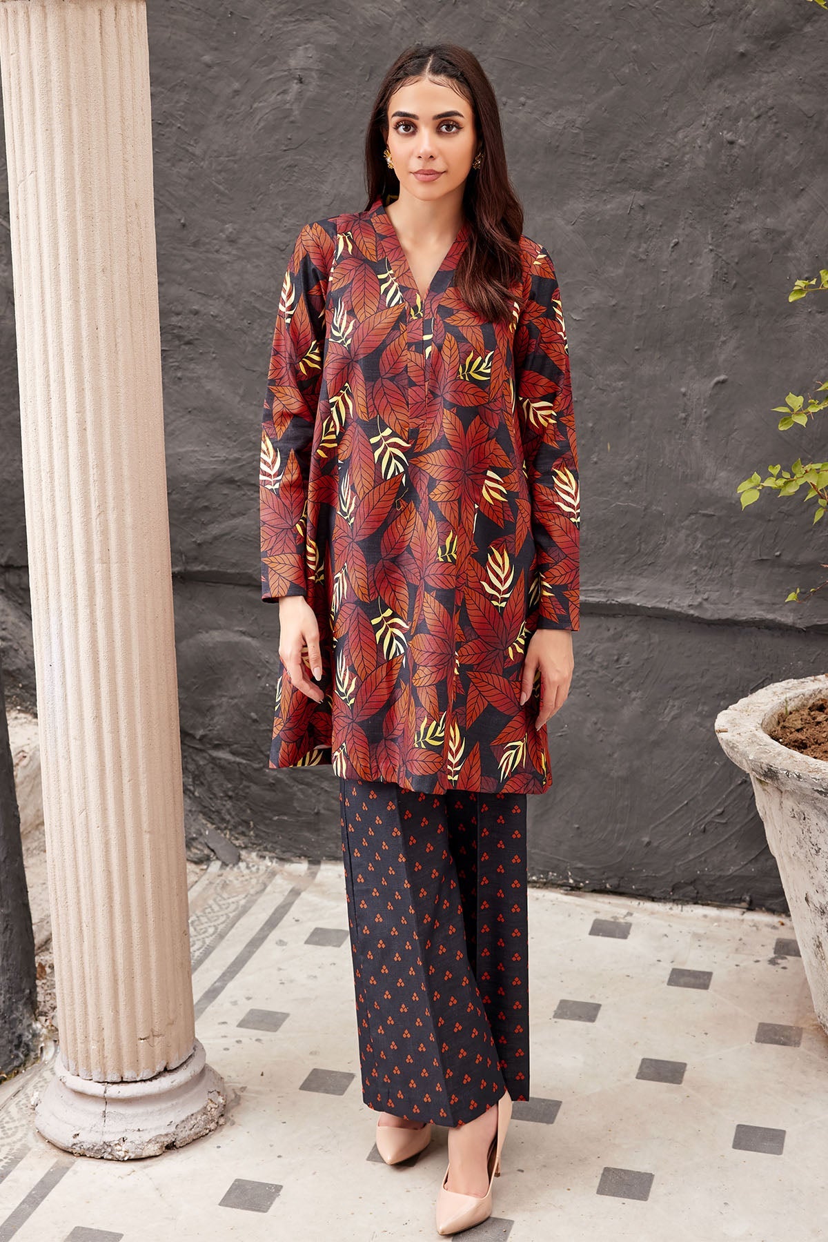 4477-ZEHMEENY DIGITAL PRINTED KHADDAR UNSTITCHED
