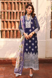 3983-SIBEL EMBROIDERED LAWN STITCHED