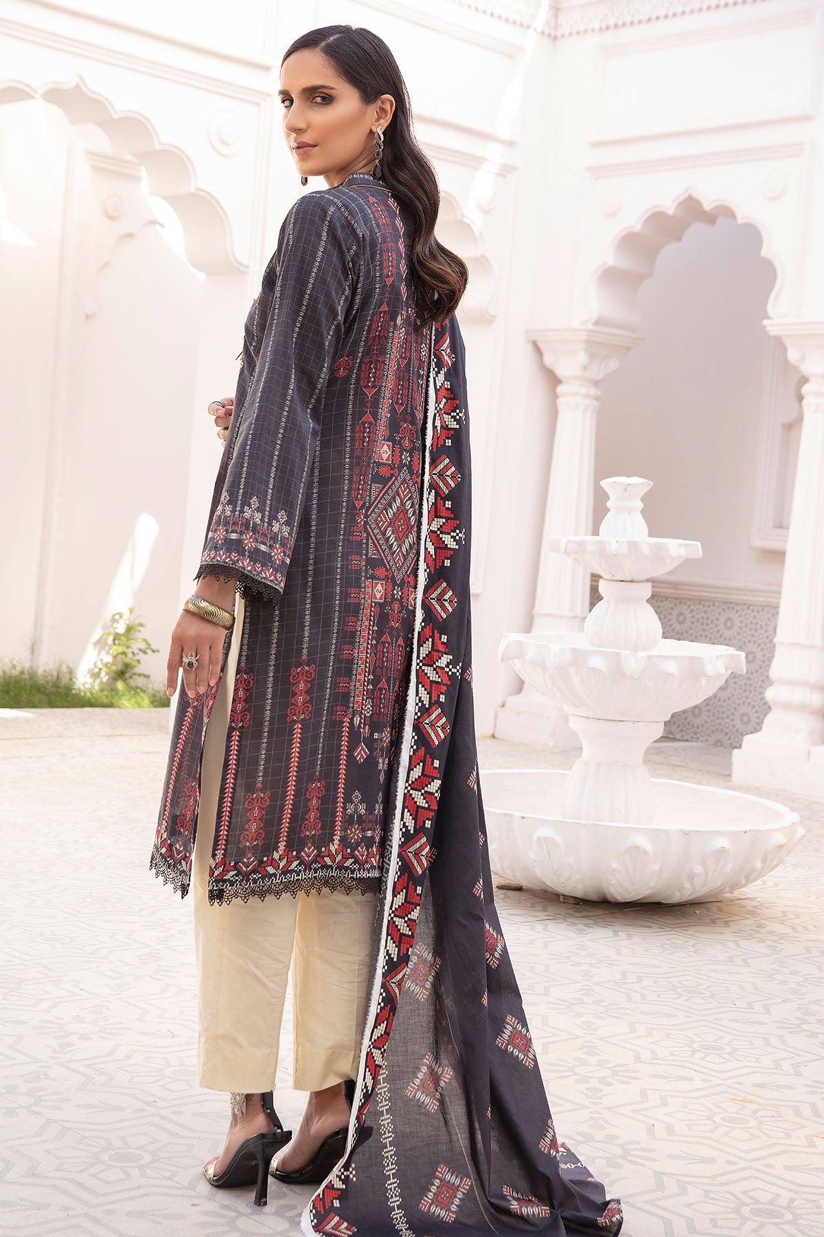 0096-PRINT-A DIGITAL PRINTED LAWN UNSTITCHED