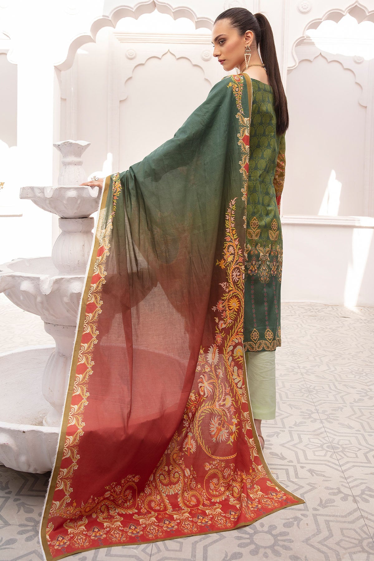 0102-PRINT-A DIGITAL PRINTED LAWN UNSTITCHED