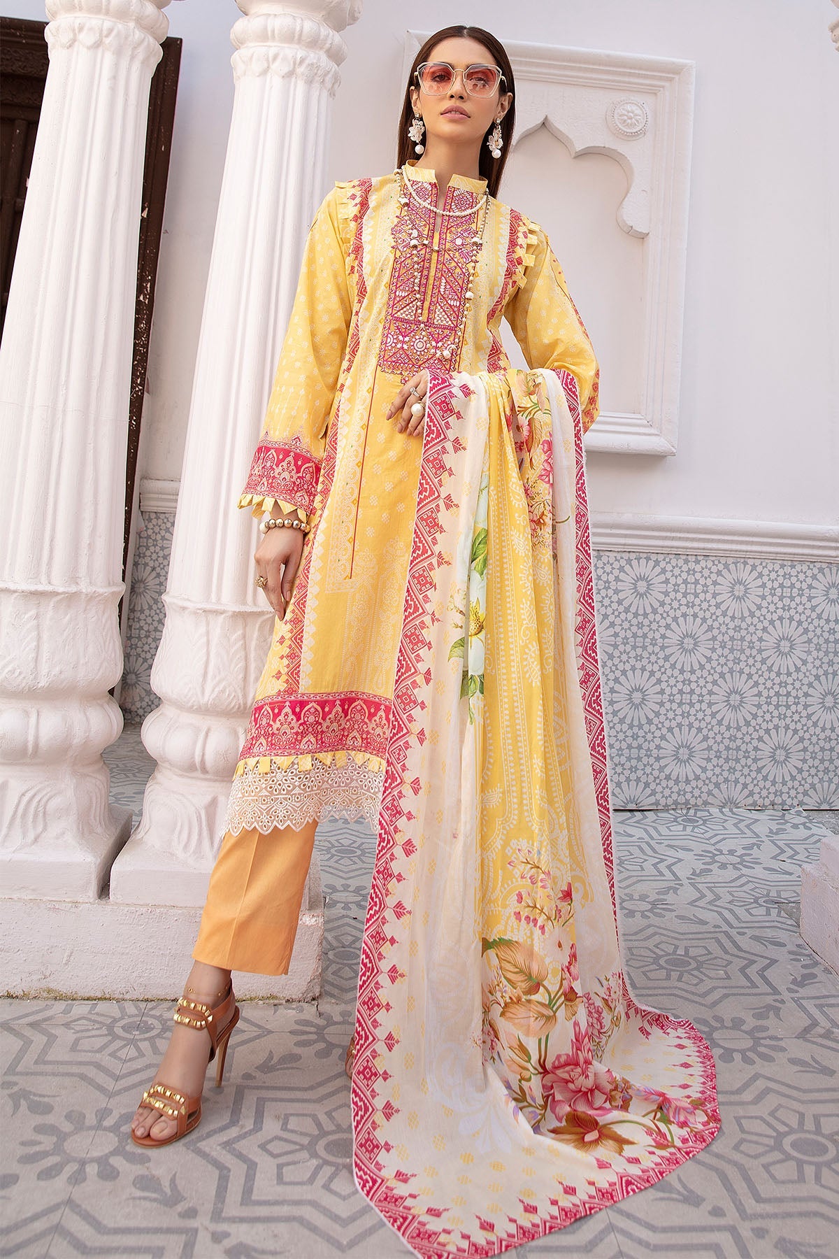 0103-PRINT-A DIGITAL PRINTED LAWN UNSTITCHED