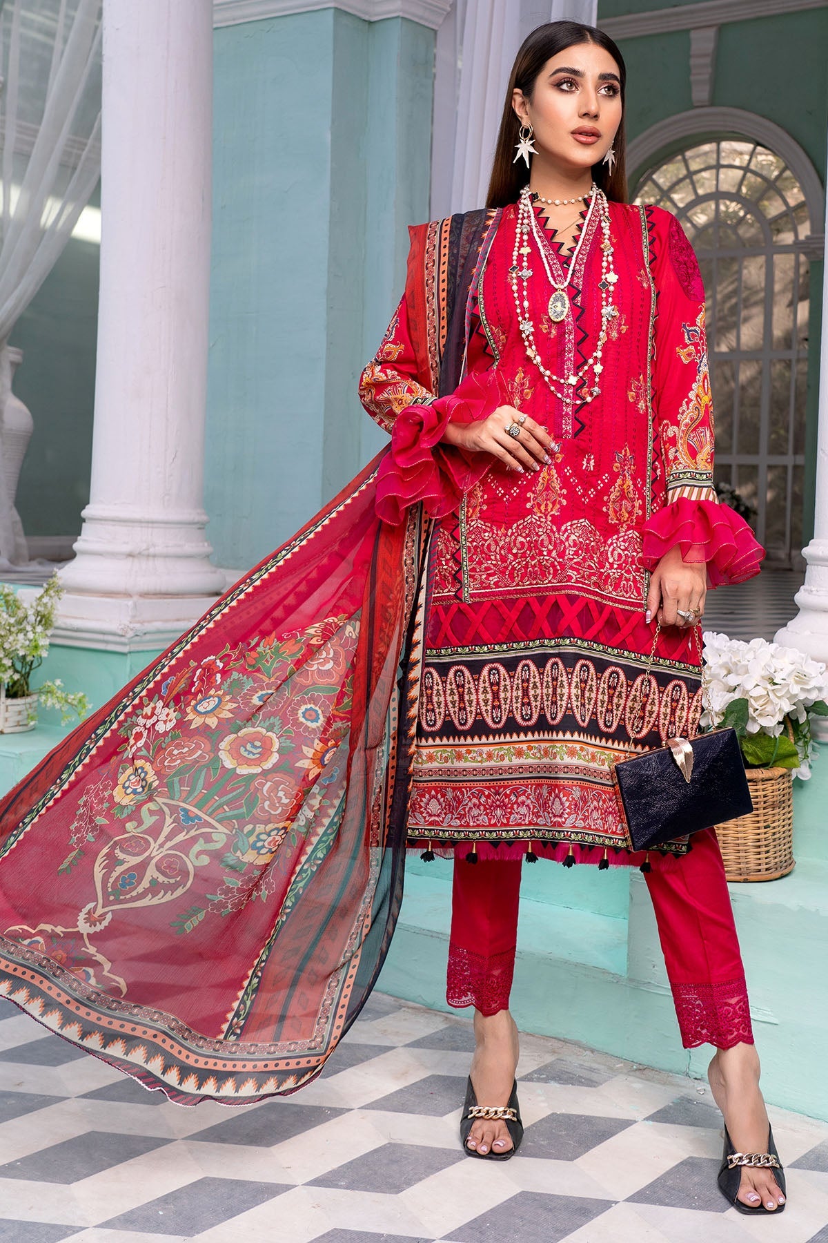 0108-RAMADI DIGITAL PRINTED LAWN UNSTITCHED