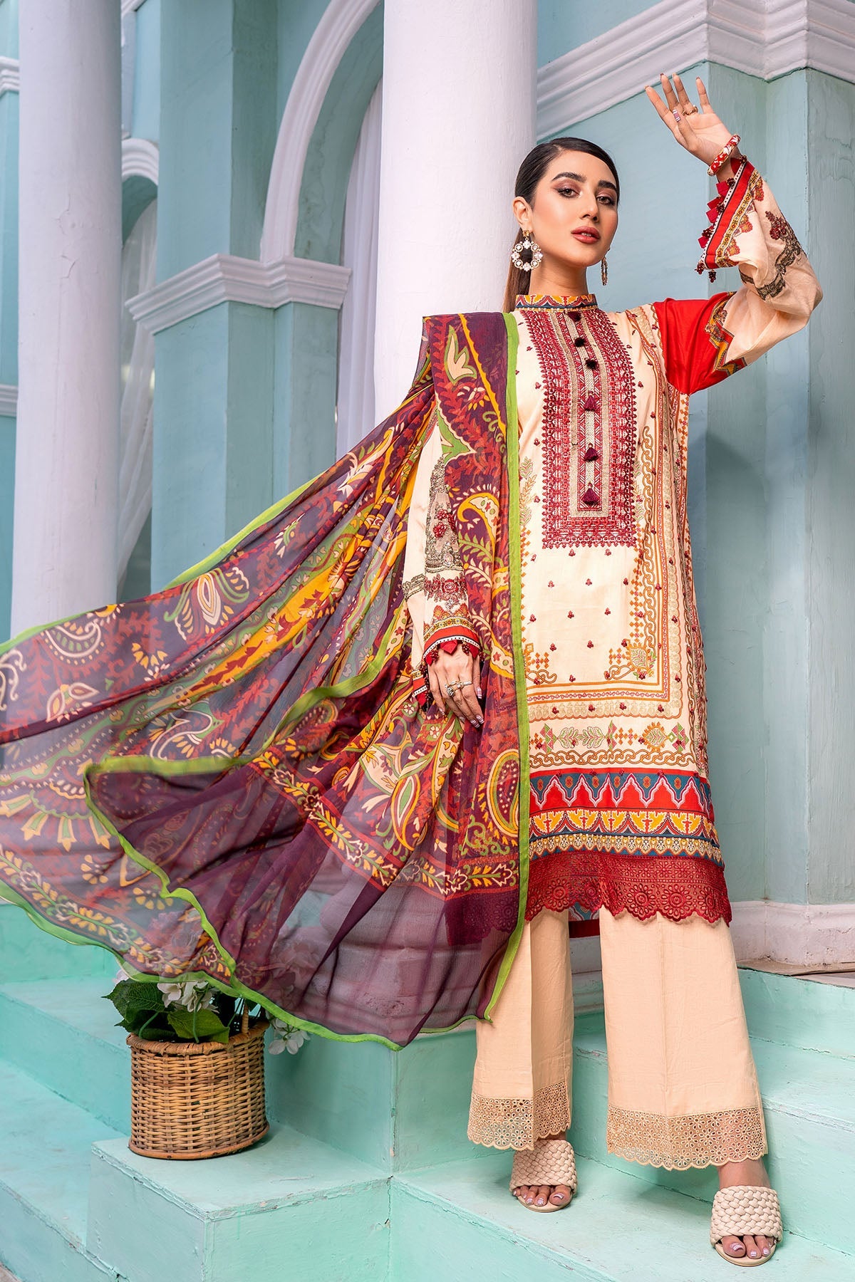 0113-MERAKI DIGITAL PRINTED LAWN UNSTITCHED