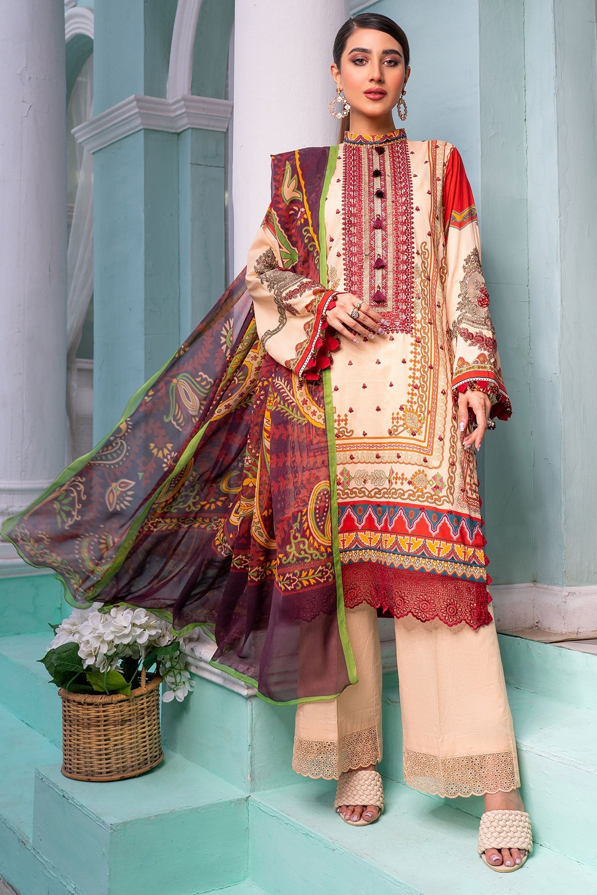 0113-MERAKI DIGITAL PRINTED LAWN UNSTITCHED