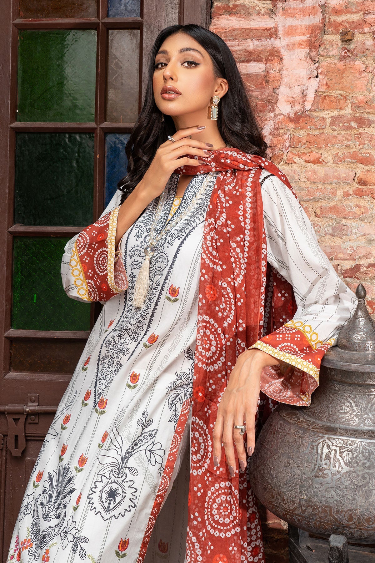0199-PRINT-A DIGITAL PRINTED LAWN UNSTITCHED