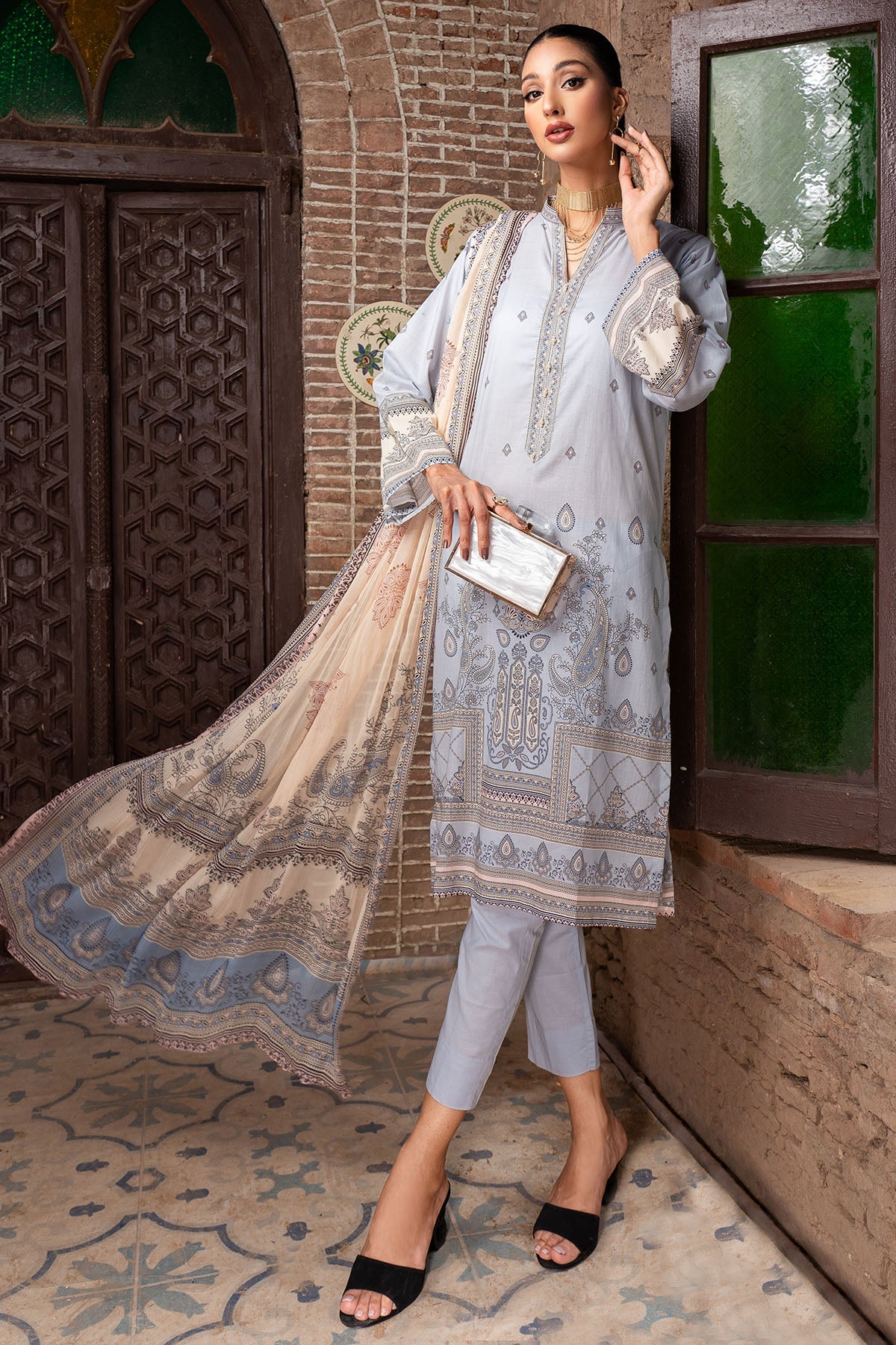 0201-PRINT-A DIGITAL PRINTED LAWN UNSTITCHED