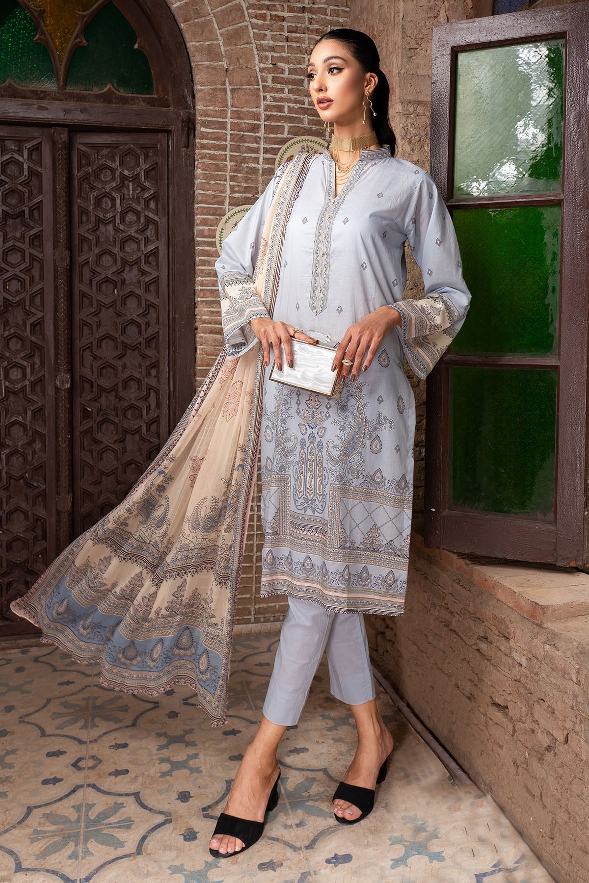 0201-PRINT-A DIGITAL PRINTED LAWN UNSTITCHED